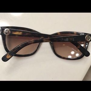 Tory Burch designer sunglasses brown
